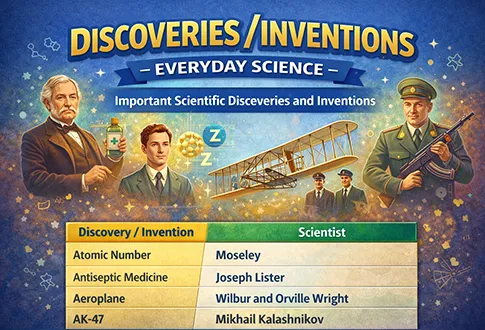 Important Scientific Discoveries and Inventions